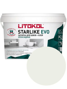 Фуга для плитки Litokol Starlike Evo S.202 Naturale (5 кг)